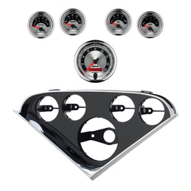 Autometer American Muscle Direct Fit Dash Kit 55-56 Chevrolet (1 x 3-3/8in. / 4 x 2-1/16in.)