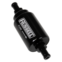 Load image into Gallery viewer, Russell 5/16 Male To 5/16 Male Barbed Fuel Check Valve - Black Anodized