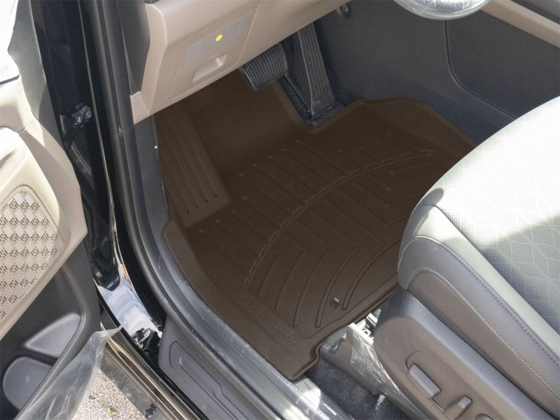 WeatherTech 25-26 Hyundai Carnival Hybrid 1st Row Front FloorLiner HP - Cocoa