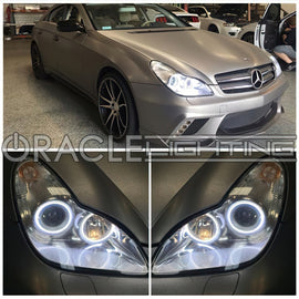 Oracle 04-10 Mercedes Benz CLS LED Headlight Halo Kit - Red