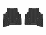 WeatherTech 23-26 Toyota Prius 2nd Row Rear All-Weather Floor Mats - Black