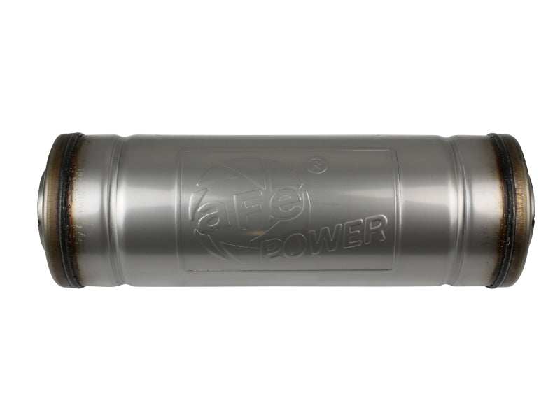 aFe MACH Force-Xp Muffler 3 IN ID Center/Center x 5 IN Dia. x 14 IN L - Round Body