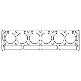 Cometic Triumph 1968-1971 TR6 I6 .020in Copper Cylinder Head Gasket-76mm Bore-Without Recessed Block