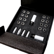 Load image into Gallery viewer, Mishimoto Steel Locking Lug Nuts M14x1.5 20pc Set Silver