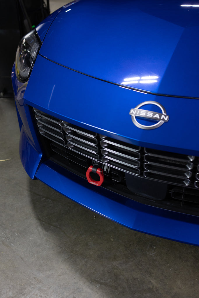 Mishimoto 2023+ Nissan Z Tow Hook (Front) Blue