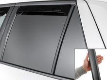 Load image into Gallery viewer, WeatherTech 20-26 Ford Explorer Rear Rear Side Window Deflectors - Matte Blk