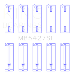King Engine Bearings Honda L13A4/L15A (Size +0.50mm) Main Bearing Set