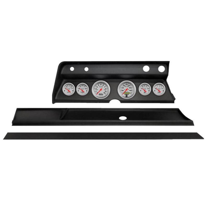 Autometer Ultra-Lite Direct Fit Dash Kit 1967 Chevy Chevelle (2 x 3-3/8in. / 4 x 2-1/16in.)