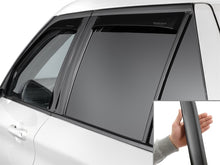 Load image into Gallery viewer, WeatherTech 20-26 Ford Explorer Front Rear Front &amp; Rear Side Window Deflectors - Matte Blk