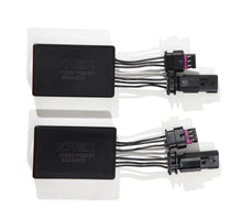 Load image into Gallery viewer, AlphaRex 17-23 Tesla Model 3/Y Stock Reflector Headlights to ARX Fog Lights Decoder Wiring Adapter