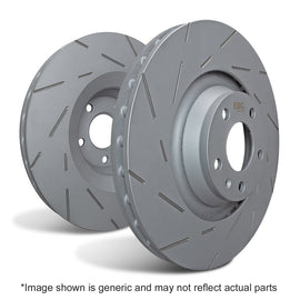 EBC 2020+ Genesis GV80 2.5T (4 Piston Caliper) USR Slotted Front Rotors