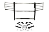 Go Rhino 15-17 Ford F-150 (Excl. ACC Models) 3000 Series StepGuard Center Grille + Brsh Grd - Chrome