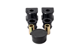 Energy Suspension 09-18 Ram 1500 Rear Sway Bar Bushing Set - 15mm - Black