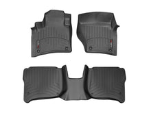 Load image into Gallery viewer, WeatherTech 11+ Porsche Cayenne Front and Rear FloorLiners - Black