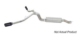 Gibson 19-23 Chevrolet Silverado/GMC Sierra 1500 4.3L-5.3L Crew Cab Black Elite Cat-Back Exhaust