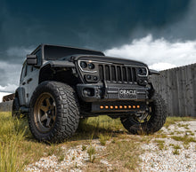 Load image into Gallery viewer, ORACLE Lighting 18-22 Jeep Wrangler JL Skid Plate w/ Integr LED Emitters - Amber