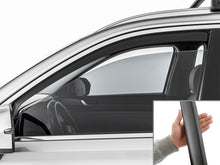 Load image into Gallery viewer, WeatherTech 20-25 Hyundai Palisade Front Front Side Window Deflectors - Matte Blk