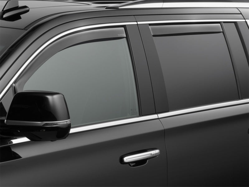 WeatherTech 16-19 Chevrolet Cruze Front&Rear Side Window Deflectors - Dark Smoke