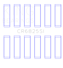 King Engine Bearings Chrysler 226 (3.7L) (Size +0.75mm) Connecting Rod Bearing Set