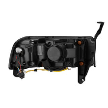 Load image into Gallery viewer, AlphaRex 94-01 RAM 1500 LUXX LED Proj Headlights Blk w/Activ Light/Seq Signal/SB DRL