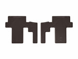 WeatherTech 22-26 Kia Carnival-8 Passenger-2nd Row Rear All-Weather Floor Mats 2pc - Cocoa