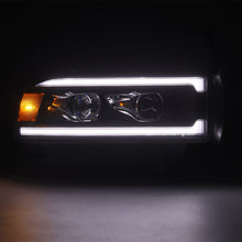 Load image into Gallery viewer, AlphaRex 94-01 RAM 1500 LUXX LED Proj Headlights Blk w/Activ Light/Seq Signal/SB DRL