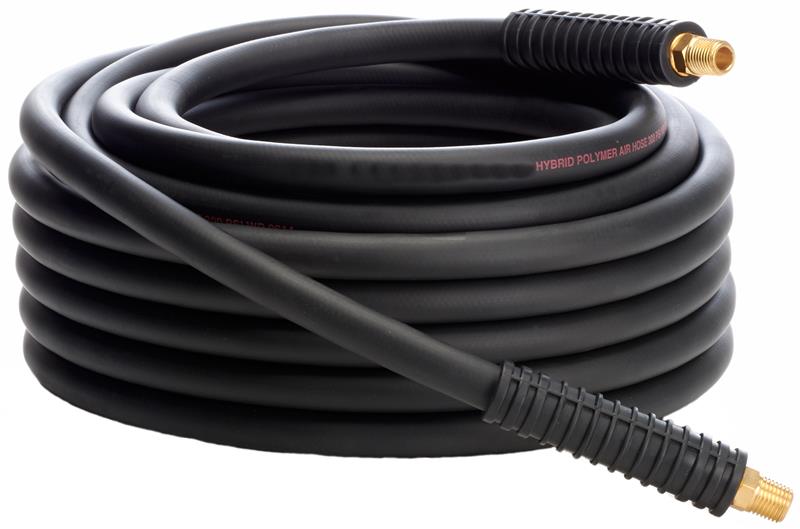 Gates Air Hose (Hybrid) - 300psi 1/4in NPT Male 3/8in I.D. x 19/32in O.D - (25ft Length)