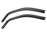 WeatherTech 23-25 Chevrolet Colorado/GMC Canyon CC Rear Side Window Deflectors - Dark Tint