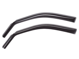 WeatherTech 19-23 Ford Ranger Rear Window Deflectors - Matte Black