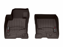 Load image into Gallery viewer, WeatherTech 21-26 Lincoln Corsair 1st Row Front FloorLiner - Cocoa