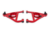 BMR 68-74 Chevrolet Nova w/ Bump Stops Lower A-Arms w/ STD. Ball Joint (Delrin) - Red