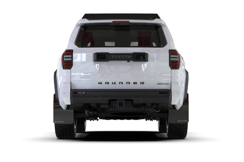 Rally Armor 25-26 Toyota 4Runner Black UR Mud Flap w/ White Logo