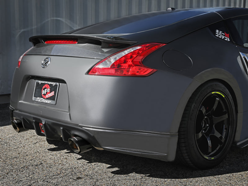 aFe Takeda Cat-Back Exhaust System Nissan 370Z 09-20 V6-3.7L- Carbon Tip