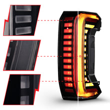 Load image into Gallery viewer, ANZO 22-24 Toyota Tundra Z-Series Full LED Tail Lights Smoke Lens Init/SeqSig- Pair