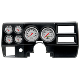 Autometer Ultra-Lite 94-87 Chevy GMC Truck AC Dash Kit 6pc Tach / MPH / Fuel / Oil / WTMP / Volt
