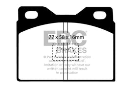 EBC S2 Brake Pad and Rotor Kit