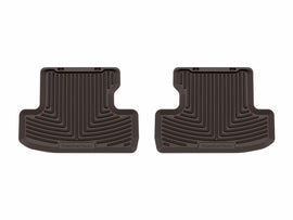WeatherTech 21-23 Ford Mustang Mach 1 2nd Row Rear All-Weather Floor Mats - Cocoa