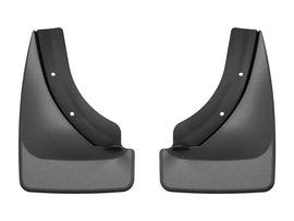 WeatherTech 21-26 Hyundai Seltos Rear Mudflaps - Black