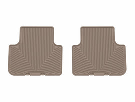 WeatherTech 17-25 Audi Q7 2nd Row Rear All-Weather Floor Mats - Tan
