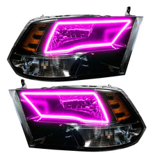 Load image into Gallery viewer, Oracle Lighting 09-18 RAM 1500 Sport Halo Headlights - Blk Housing w/RF Controller
