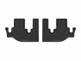 WeatherTech 19-26 Subaru Ascent 2nd Row Rear All-Weather Floor Mats - Black