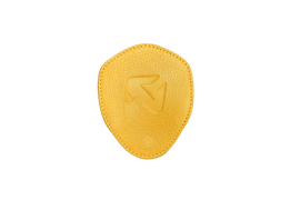 Akrapovic Leather Headphones Case - Yellow