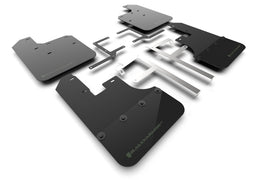 Rally Armor 19-25 Jeep Gladiator JT (Incl. Overland/Sport/Sport S) Black Mud Flap w/Army Green Logo