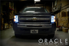 Load image into Gallery viewer, Oracle 07-13 Chevrolet Silverado LED Round Style Headlight Halo Kit - Green