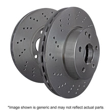 Load image into Gallery viewer, EBC 15-18 Mercedes-Benz CLS400 (C218) 3.0TT RK Premium Cross-Drilled Front Rotors