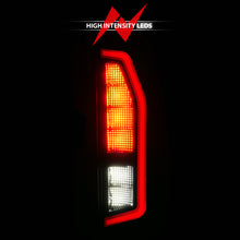 Load image into Gallery viewer, Anzo 07-14 Chevrolet Suburban / 07-14 GMC Yukon Black Full LED Tail Light Plank Style w/ Smoke Lens