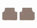 WeatherTech 19-25 Volkswagen Jetta 2nd Row Rear All-Weather Floor Mats - Tan
