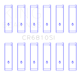 King Engine Bearings Chrysler 215 (Size +0.25mm) Connecting Rod Bearing Set