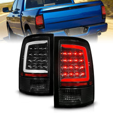 Load image into Gallery viewer, ANZO 09-18 Dodge Ram 1500 Full LED Taillights w/ Sequential Black Housing/Clear Lens