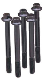 ARP 3/8-24 x 2.500in Hex 7/16 Wrenching Black Oxide Bolts - Set of 5